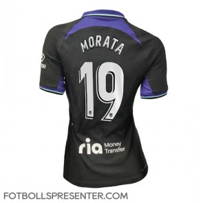 Atletico Madrid Alvaro Morata #19 Borta Matchtröja Dam 2022-23 Kortärmad